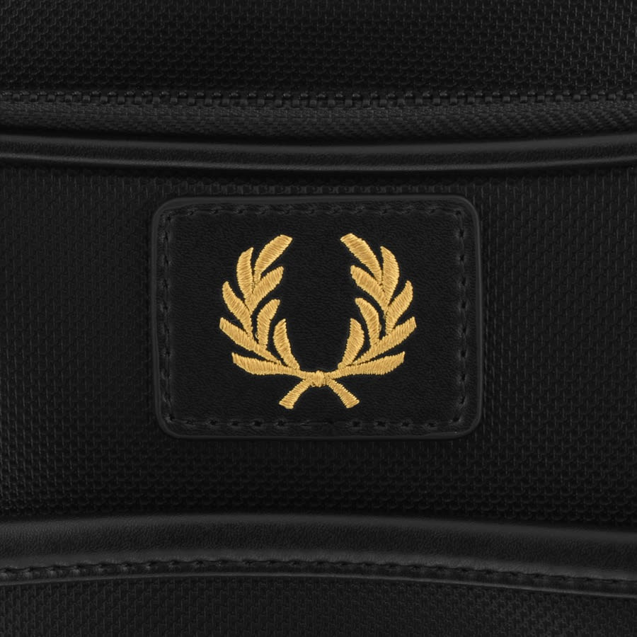 Alternative Image for ProductFred Perry Pique Texture Side Bag Black3